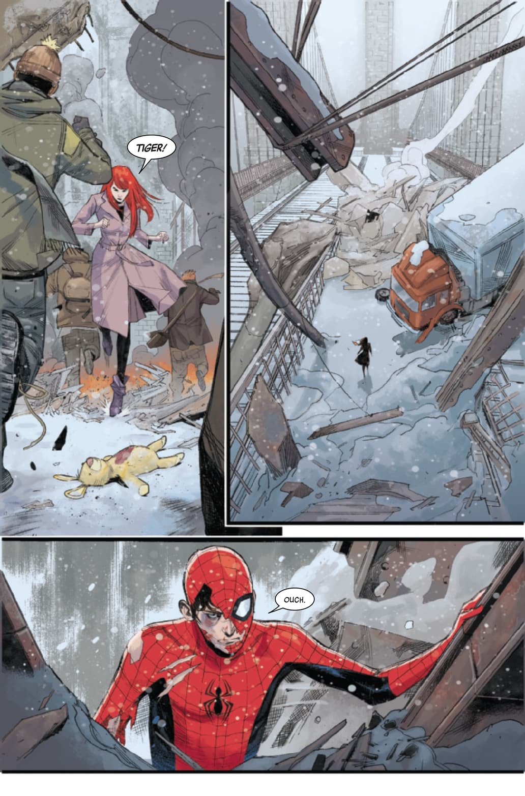 SPIDER-MAN #1 interiors by Sara Pichelli and Dave Stewart