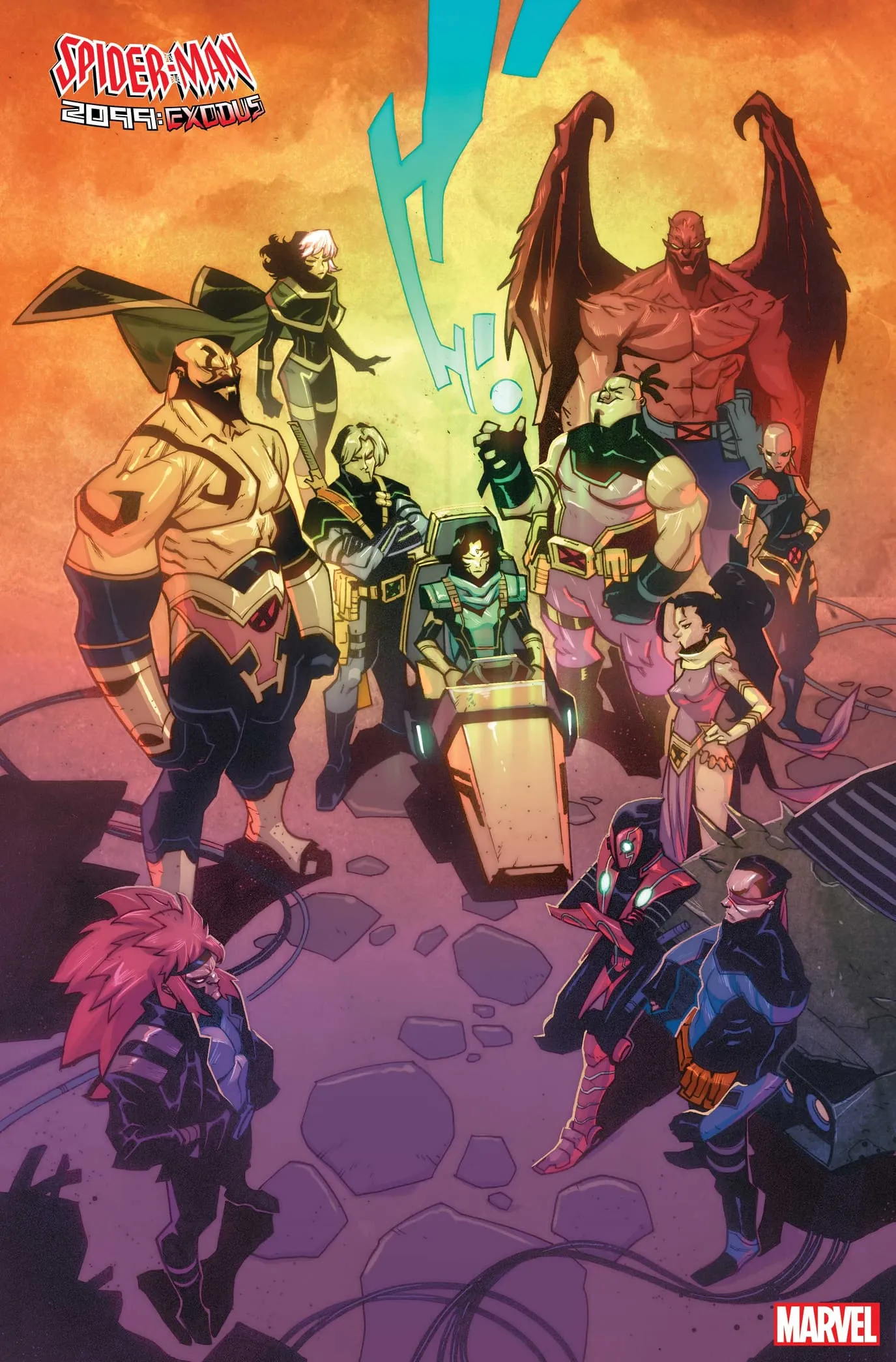 The X-Men 2099 Discover New Hope for Mutantkind with Spider-Man