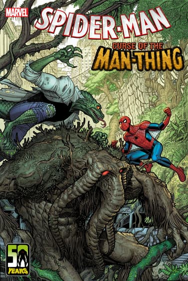 Spider-Man Curse of the Man-Thing variant cover