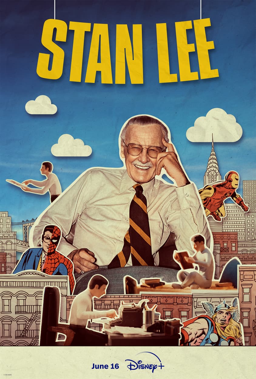 Portada del documental titulado Stan Lee estrenado por Disney+ el pasado 16 de junio