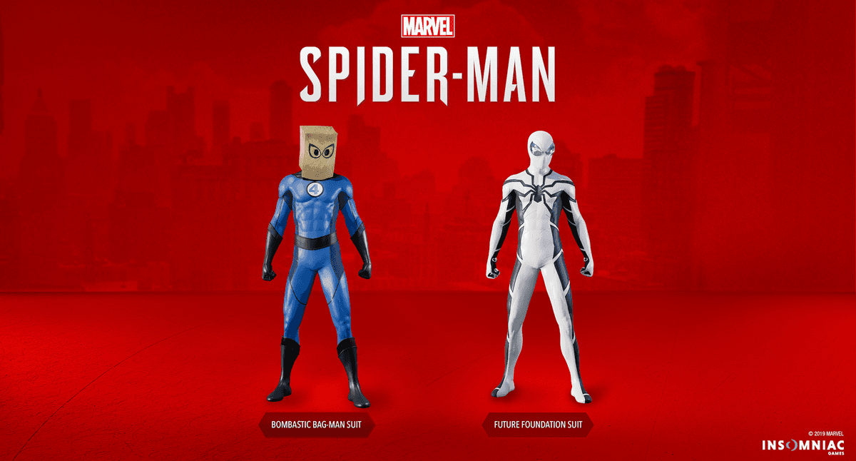 Marvel's Spider-Man | Fantastic Four-inspired suits