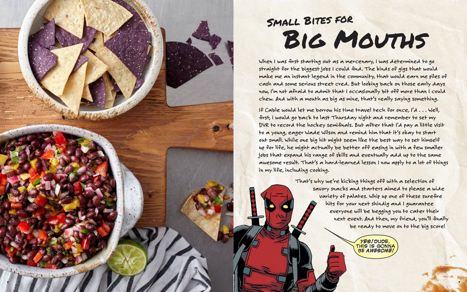 Cooking with Deadpool - Small Bites for Big Mouths