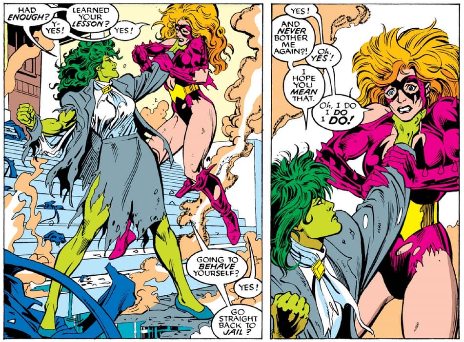 Titania makes a promise she can’t keep in SOLO AVENGERS (1987) #14.