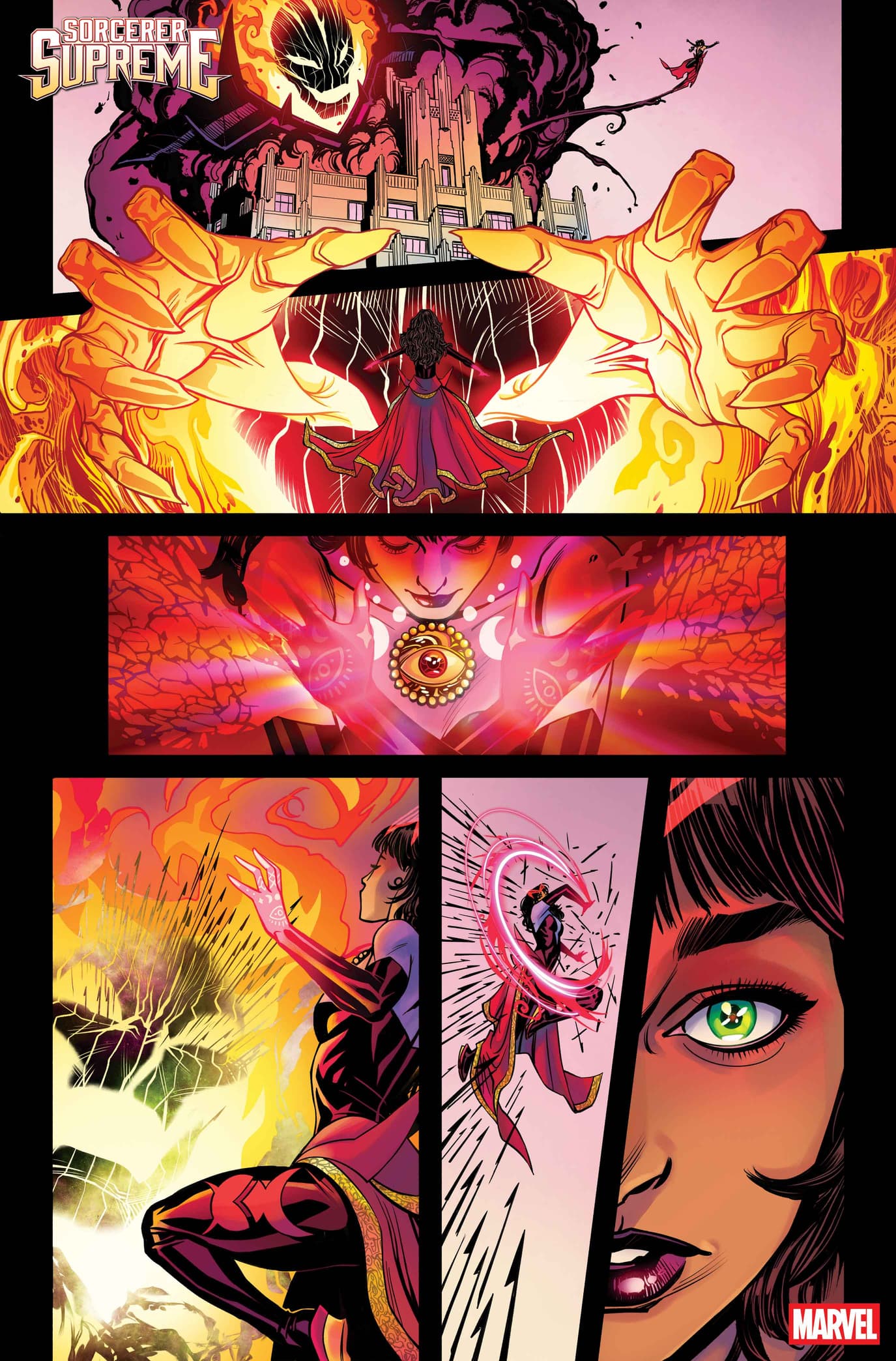 SORCERER SUPREME #1 by Steve Orlando and Bernard Chang