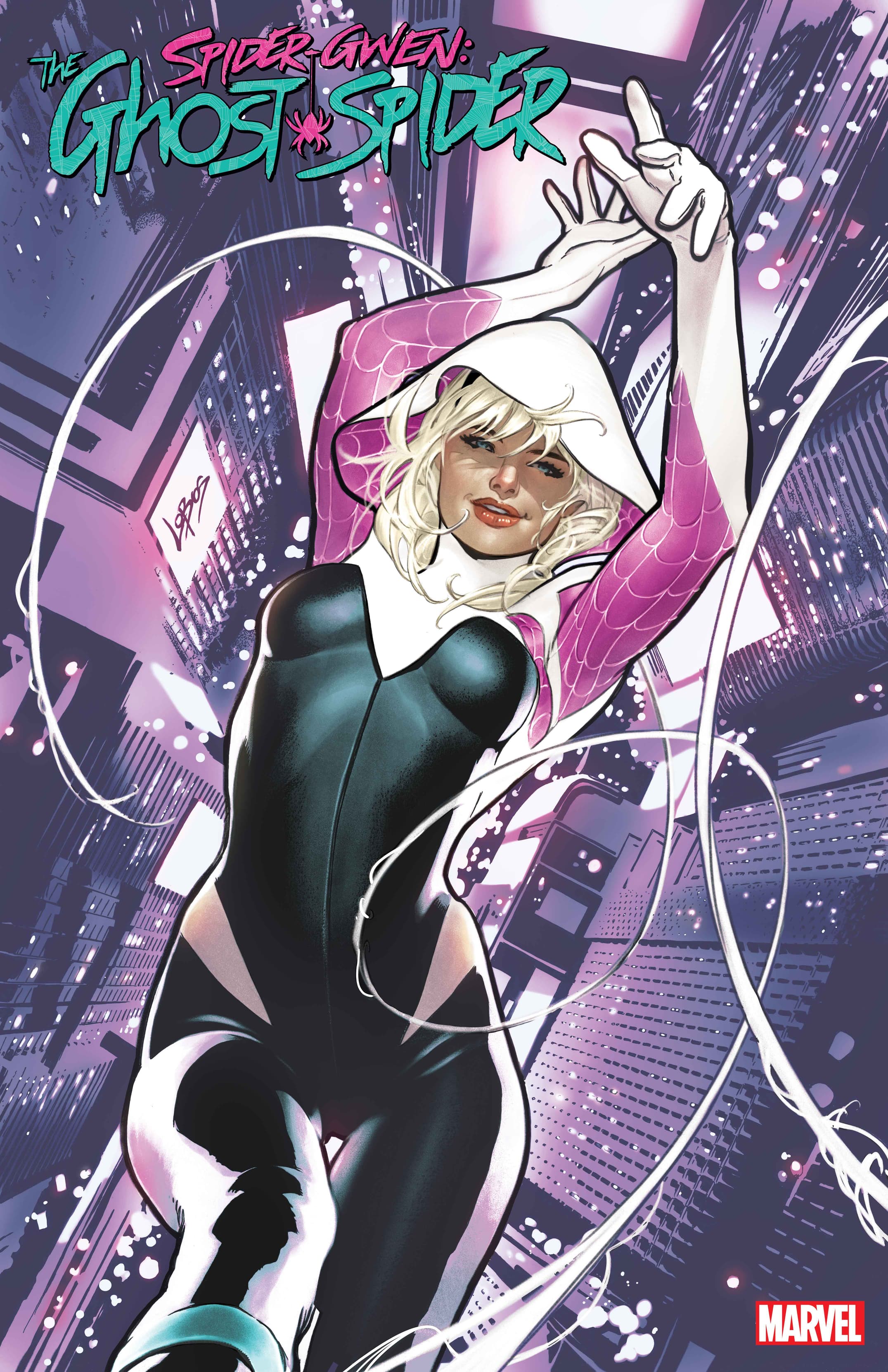 SPIDER-GWEN: THE GHOST-SPIDER #1 variant cover by Pablo Villalobos