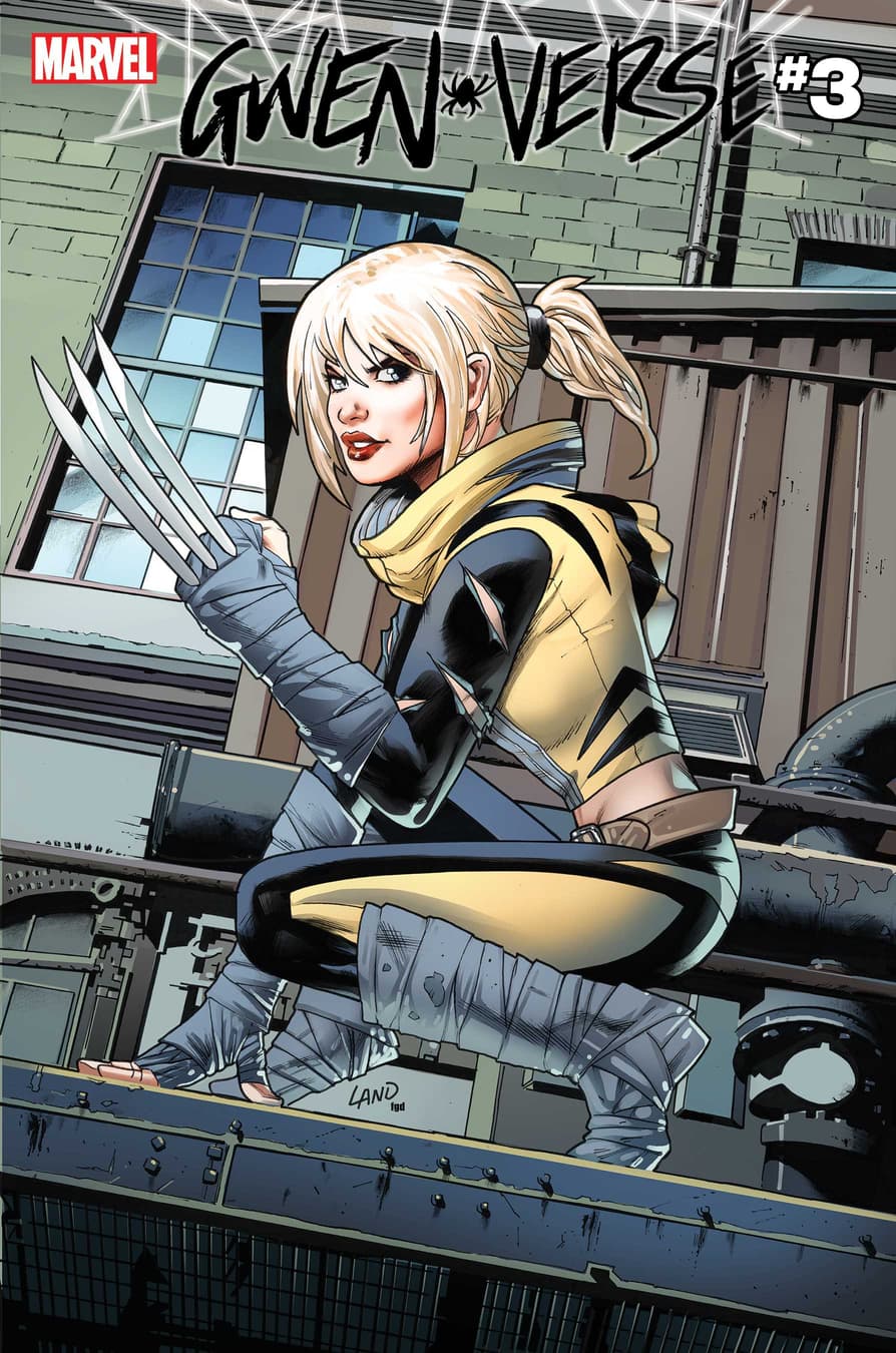 SPIDER-GWEN: GWENVERSE #3 Homage Variant Cover by GREG LAND