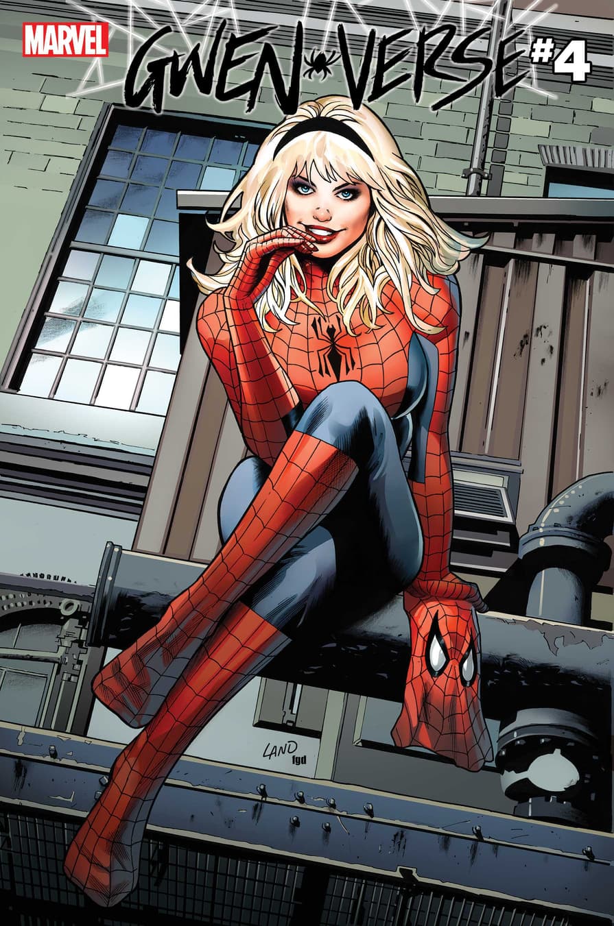 SPIDER-GWEN: GWENVERSE #4 Homage Variant Cover by GREG LAND