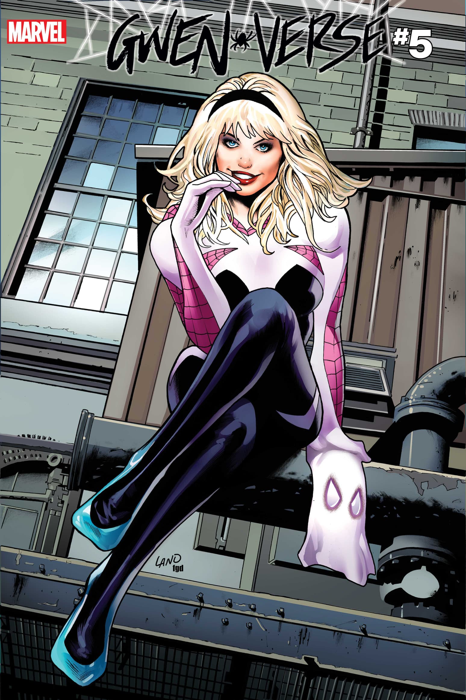 SPIDER-GWEN: GWENVERSE #5 Homage Variant Cover by GREG LAND