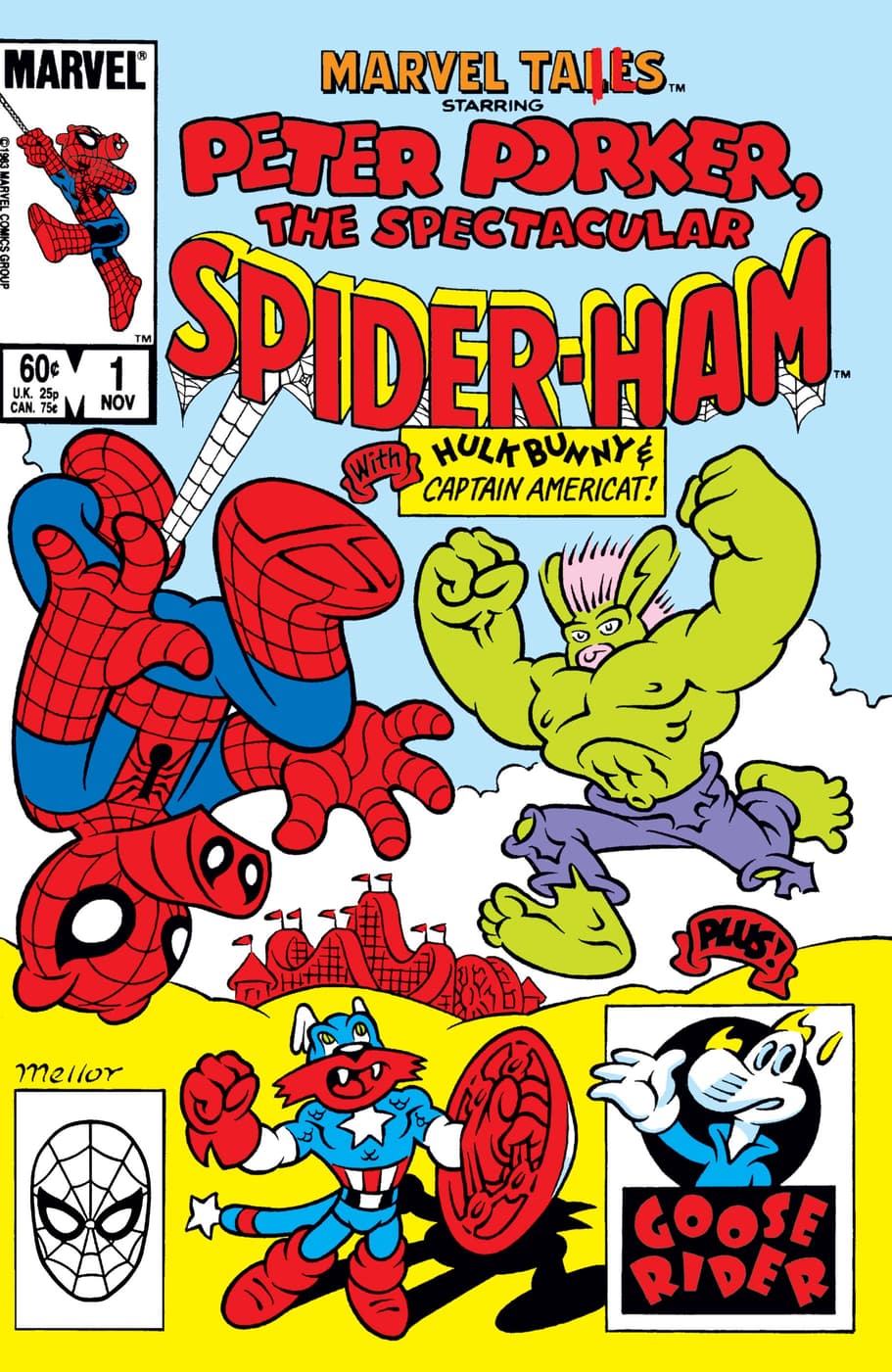 MARVEL TAILS STARRING PETER PORKER, THE SPECTACULAR SPIDER-HAM (1983) #1 Spider-Ham