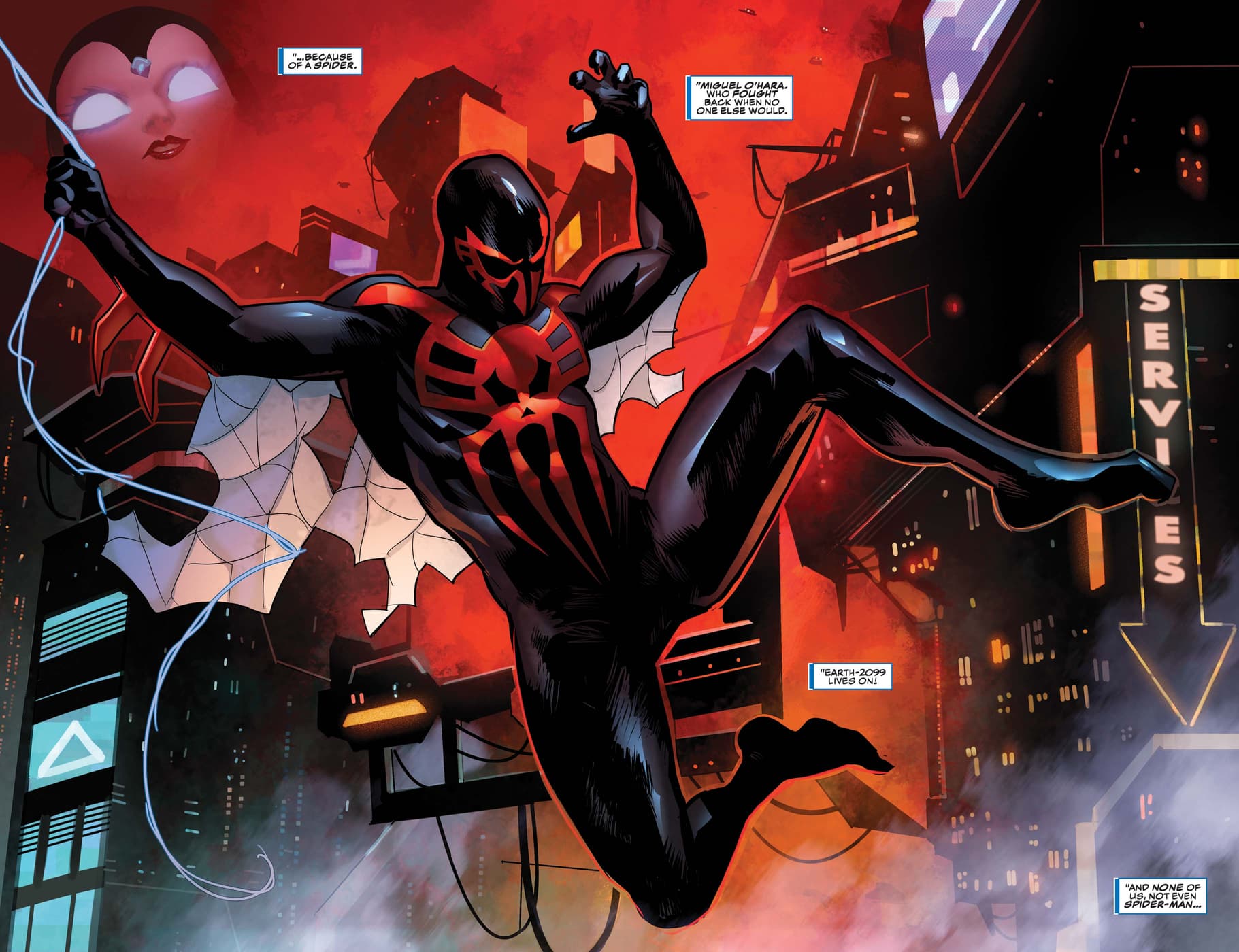 SPIDER-MAN 2099: EXODUS OMEGA (2022) #1 Spider-Man 2099