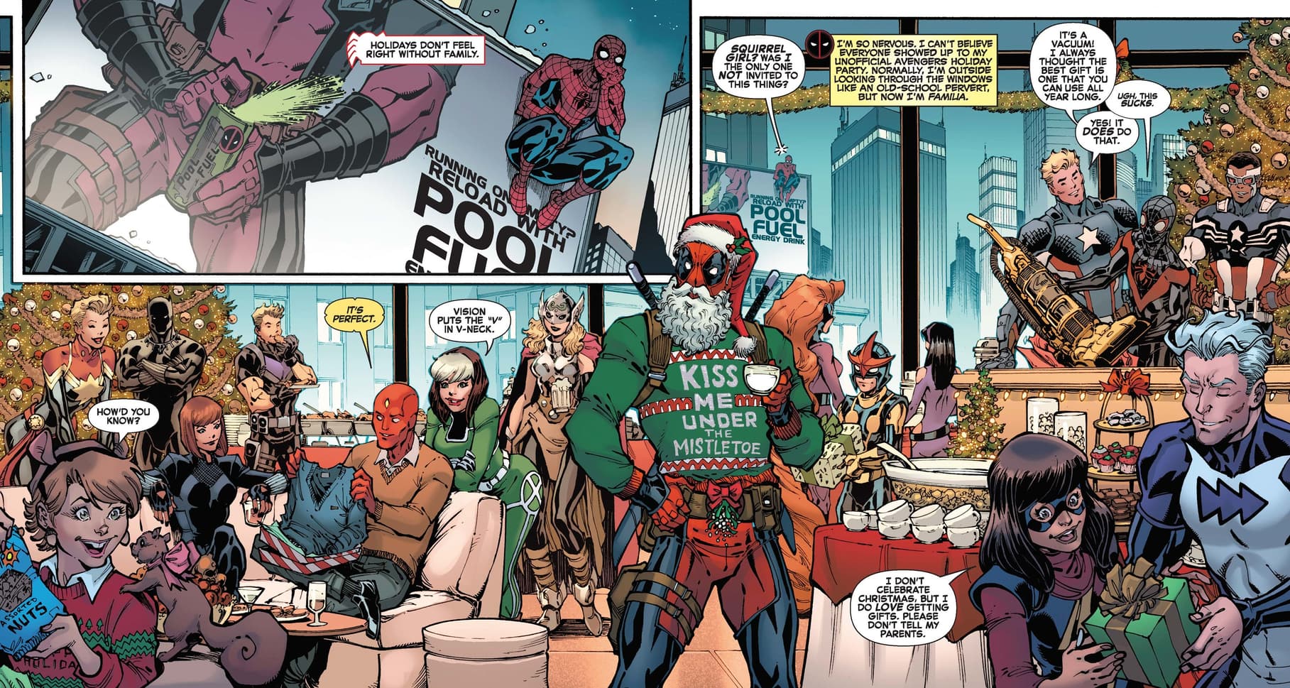 When Super Heroes Wear Ugly Sweaters | Marvel