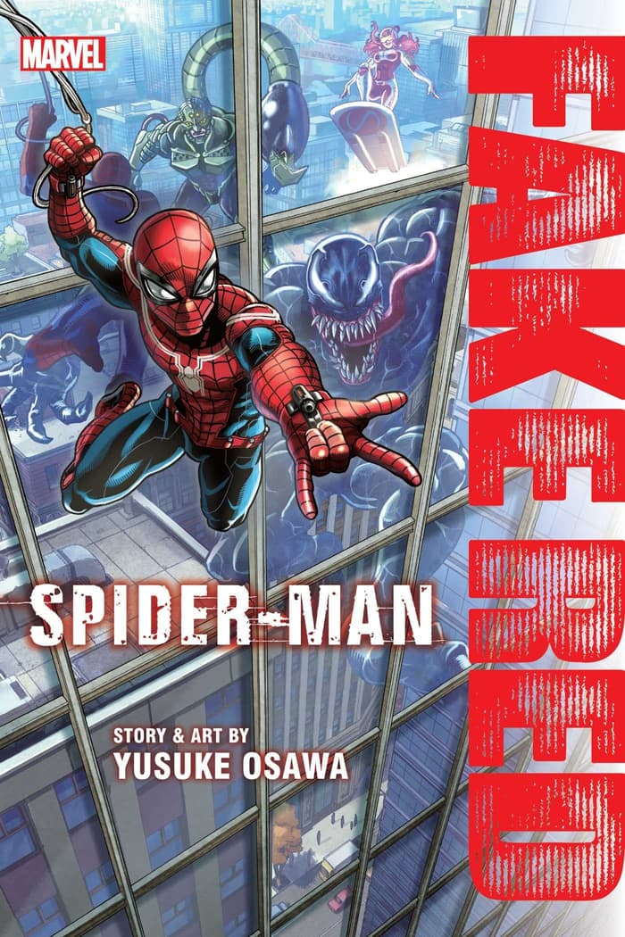 Cover to Spider-Man: Fake Red Manga.
