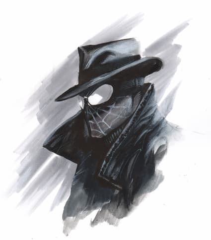 Spider-Man Noir concept art