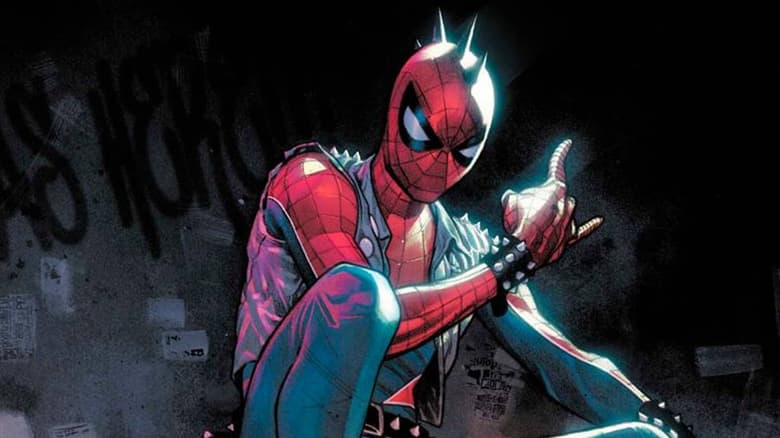 Spider-Punk #1 cover by Olivier Coipel