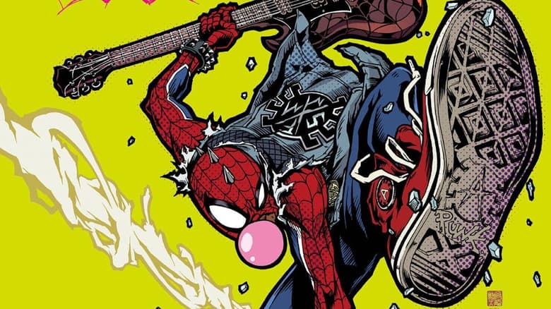 Spider-Punk #1 variant cover by Takashi Okazaki and Rico Renzi