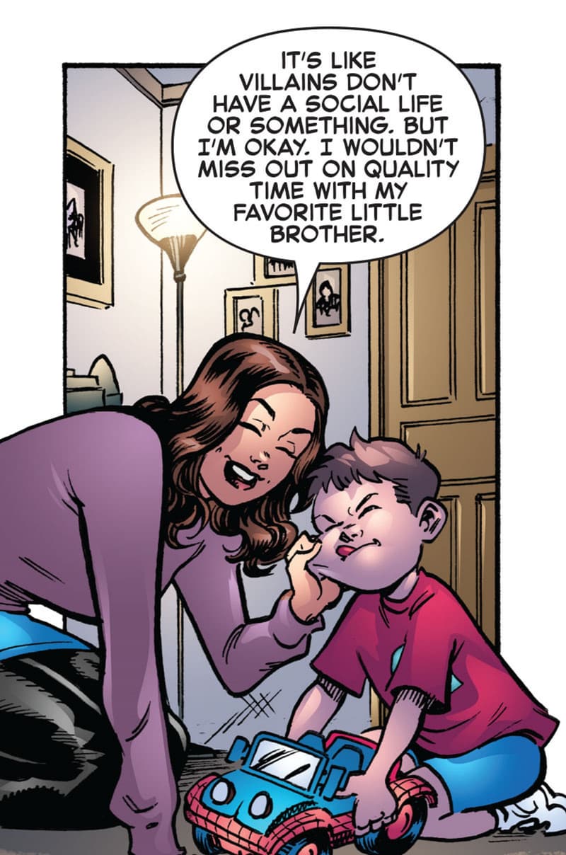 Preview panel from SPIDER-VERSE UNLIMITED INFINITY COMIC #26.
