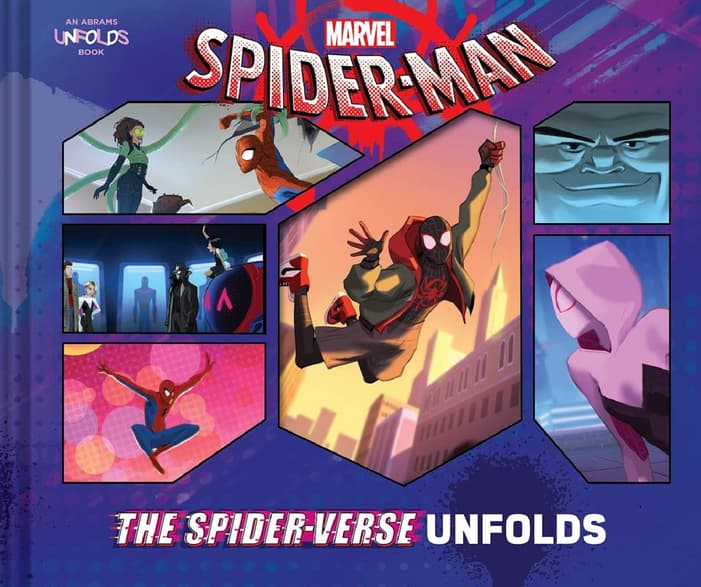 Cover to Spider-Man: The Spider-Verse Unfolds (An Abrams Unfolds Book).