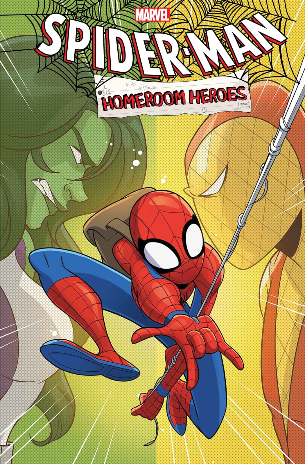 SPIDER-MAN: HOMEROOM HEROES #1 cover by Arianna Florean