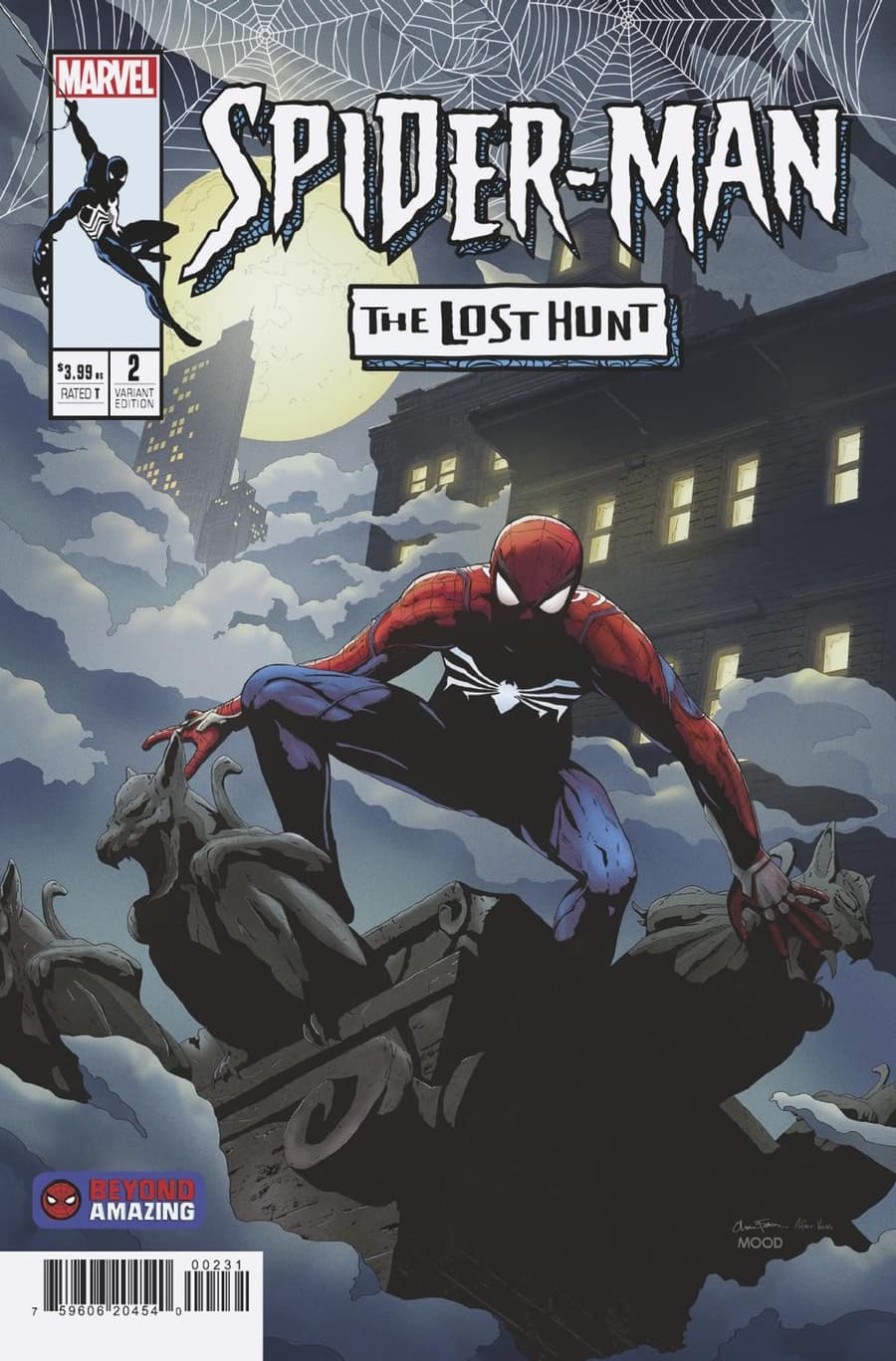 SPIDER-MAN: THE LOST HUNT #2 Insomniac Beyond Amazing Variant Cover by OLIVER FETSCHER