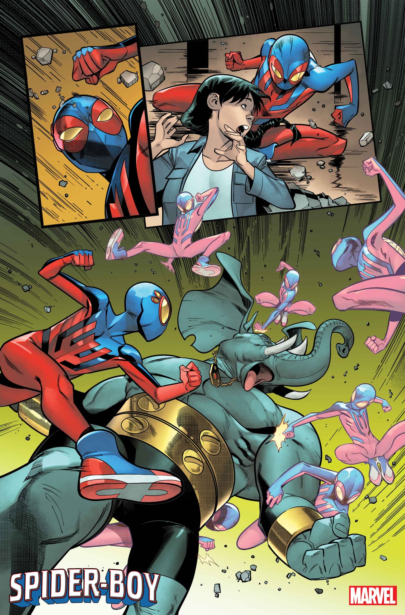 SPIDER-BOY #1 interior artwork by Paco Medina