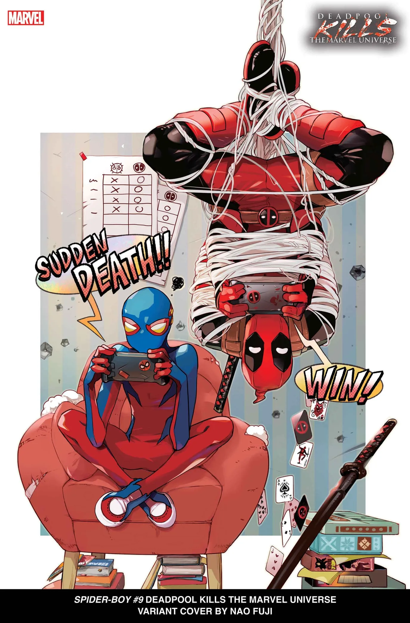 Deadpool Kills the Marvel Universe' Covers Send the Merc with the