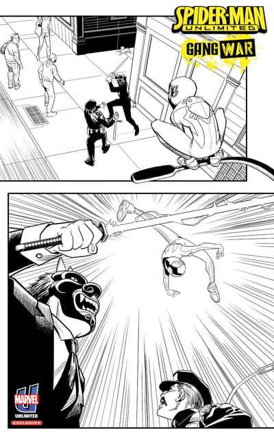 SPIDER-MAN UNLIMITED interior artwork by E.J. Su