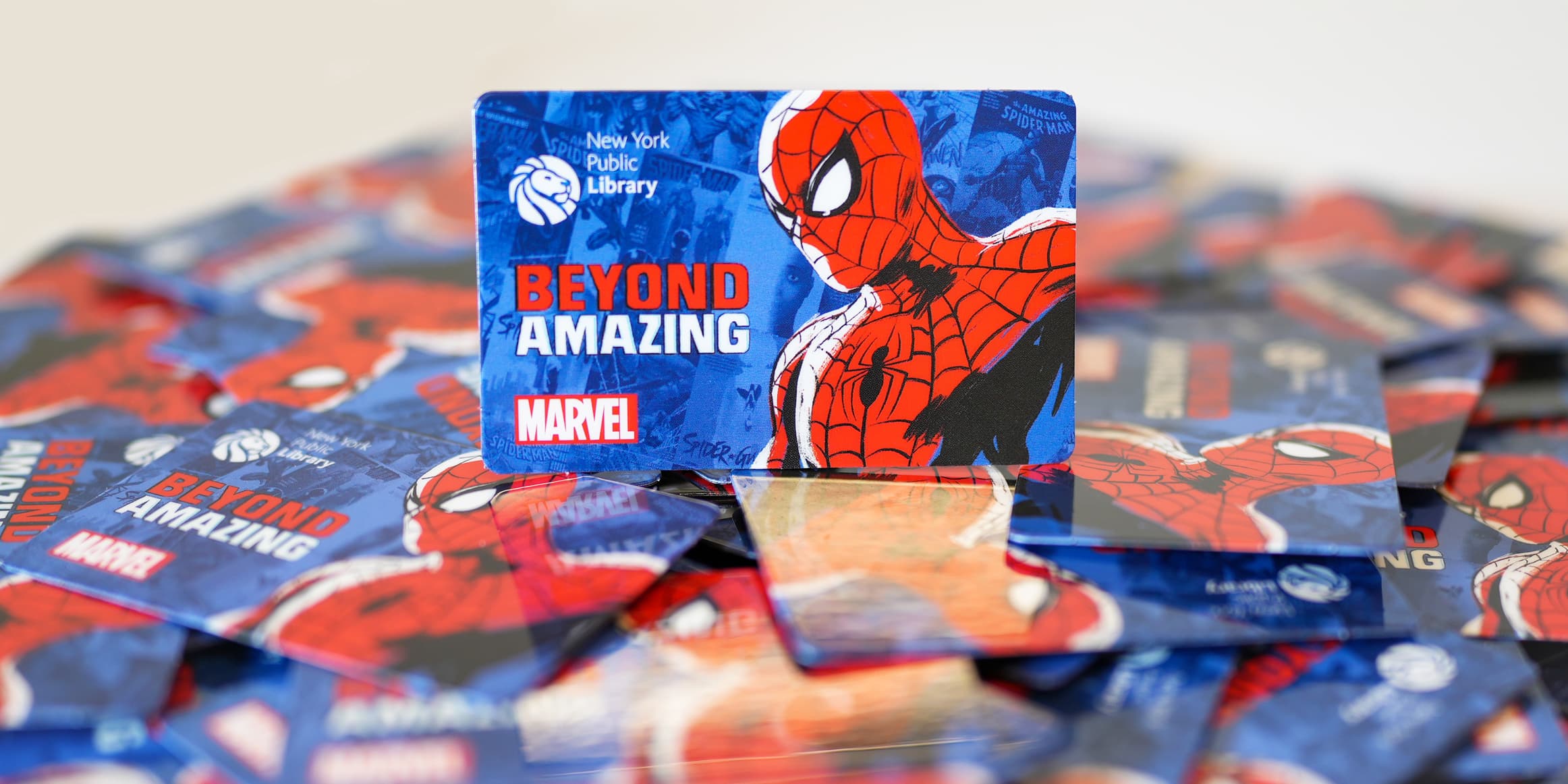Spider-Man Library Cards