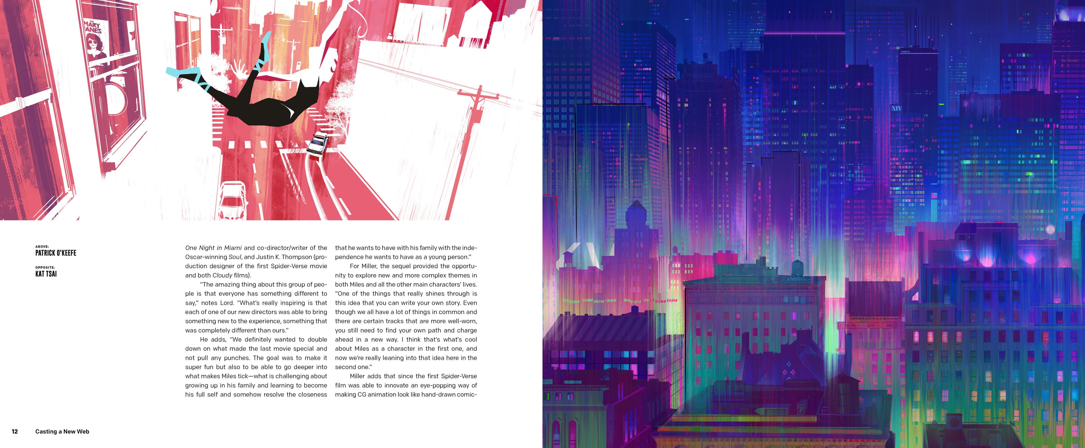 Spider-Man: Across the Spider-Verse: The Art of the Film excerpt