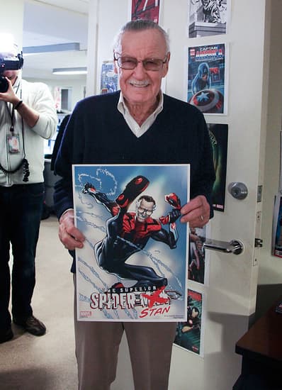 The Day Stan Lee Came to the Marvel Office