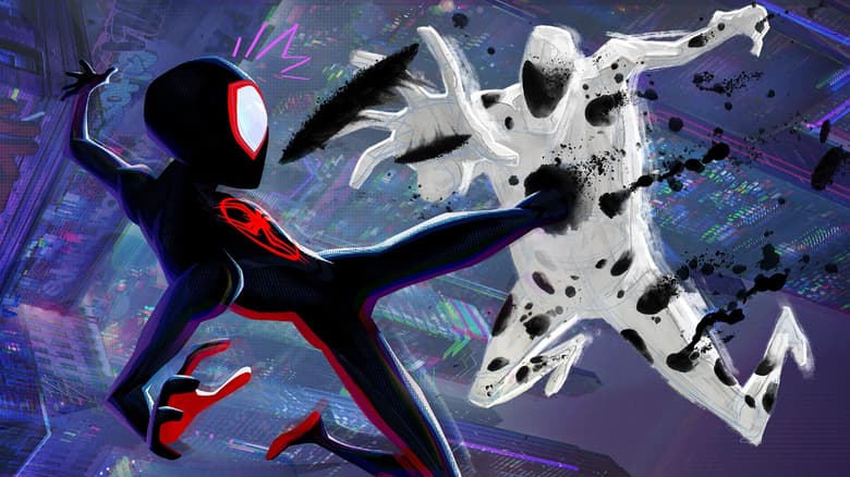 Miles Morales battles The Spot in a new image from SPIDER-MAN: ACROSS THE SPIDER-VERSE