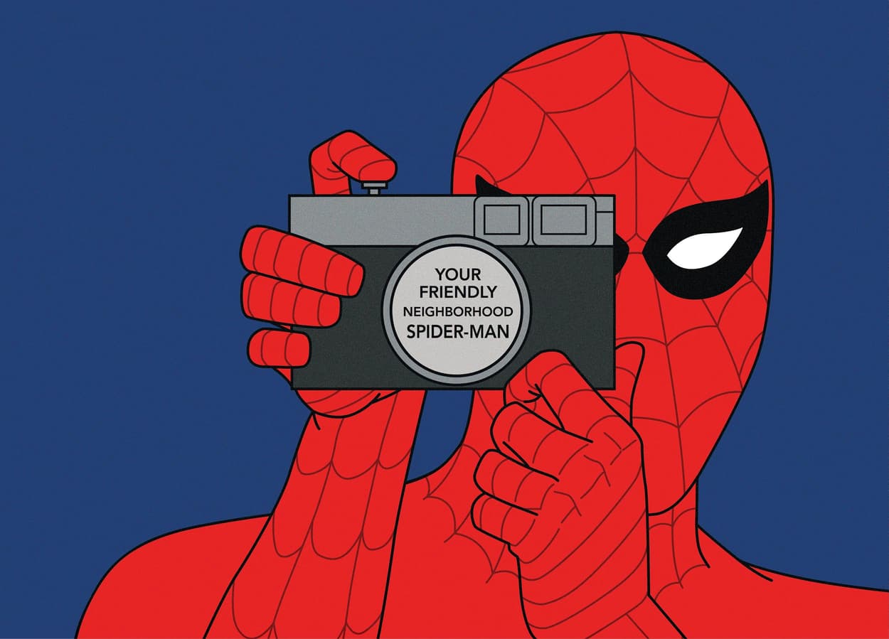 Spider-Man With Camera