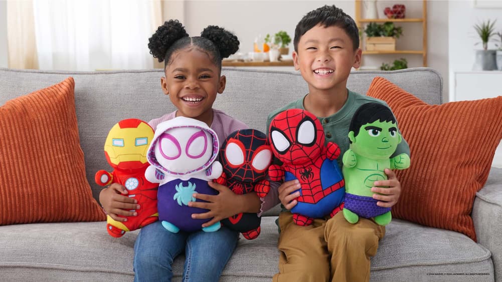 Marvel's Spidey and his Amazing Friends Jazwares HugMees