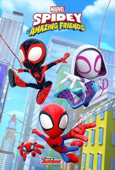 Marvel's Spidey and His Amazing Friends Disney Junior TV Show Season 1 Poster