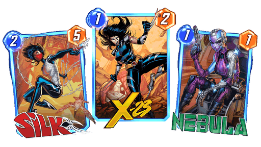 Marvel Snap will add X-23, Daken, and Lady Deathstrike in its August season