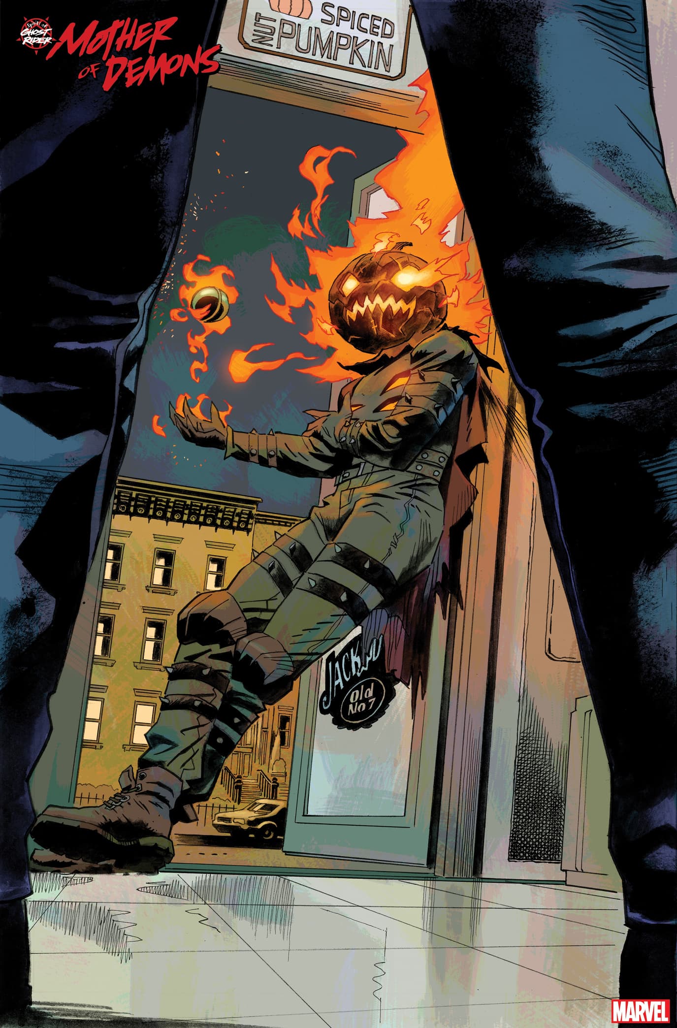 SPIRITS OF GHOST RIDER: MOTHER OF DEMONS #1 preview art by Roland Boschi and Dan Brown