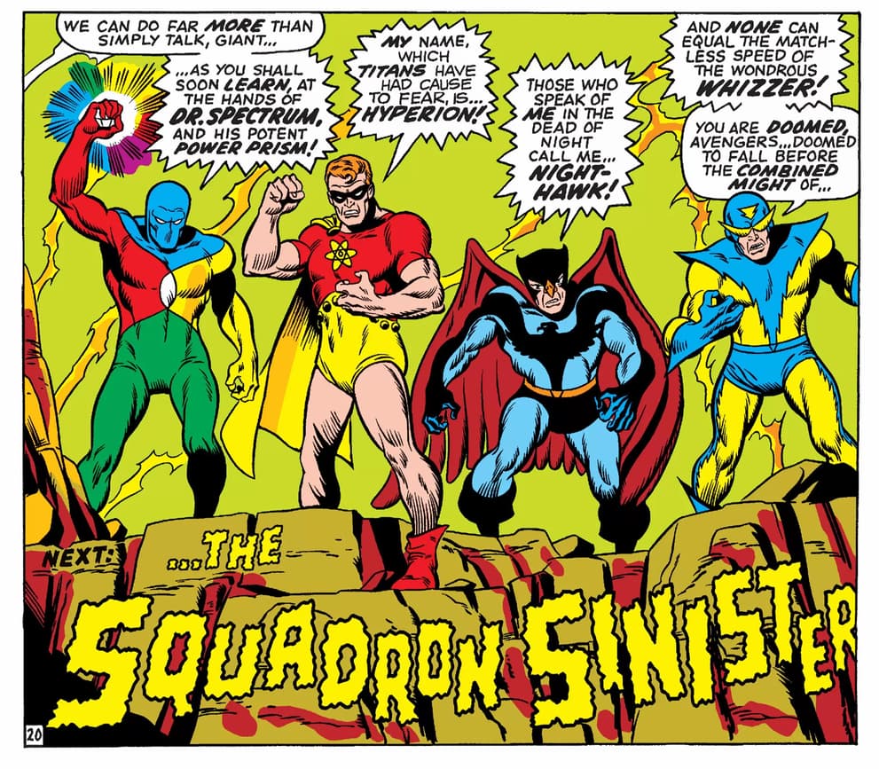 AVENGERS (1963) #69 art by Sal Buscema and Sam Grainger