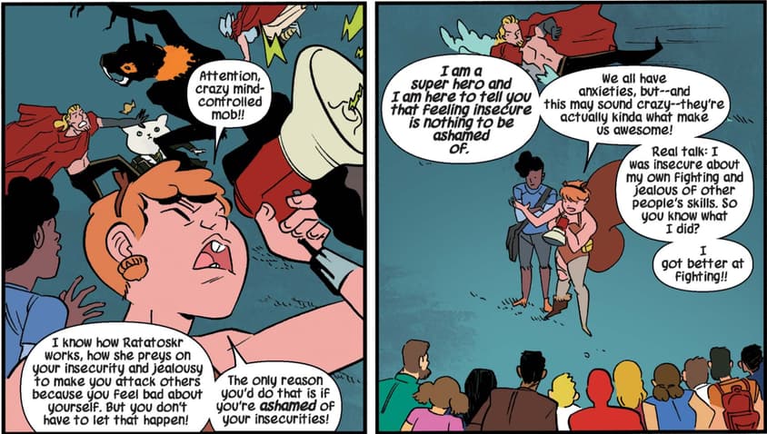 Squirrel Girl on insecurity
