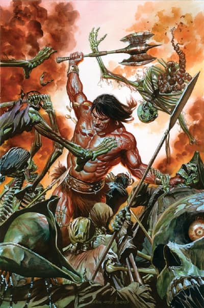 Savage Sword of Conan cover by Alex Ross