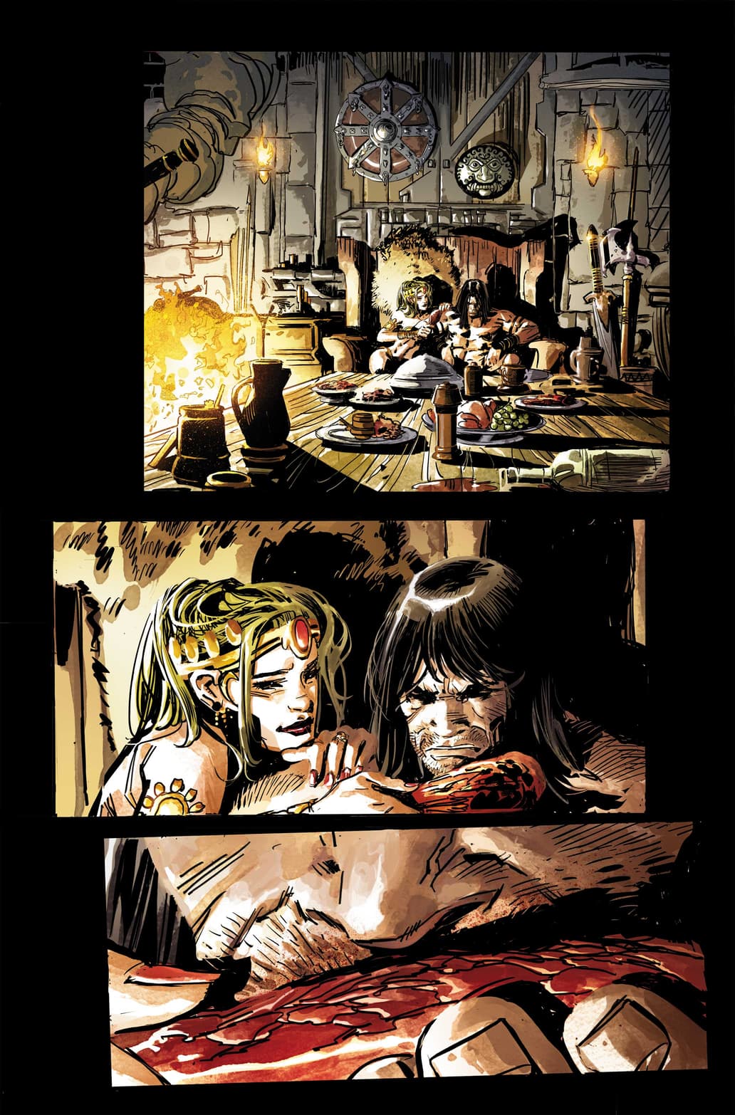 Preview page from Savage Sword of Conan