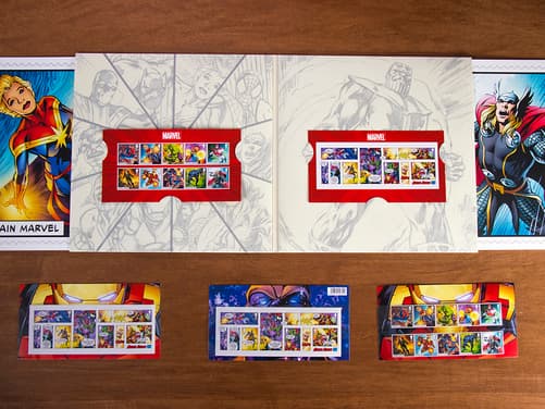 Marvel Stamps