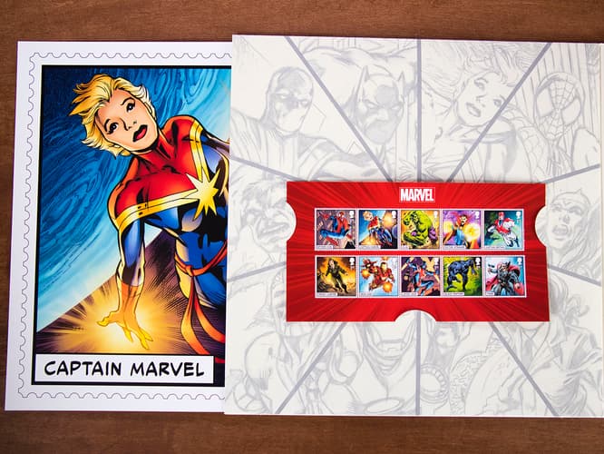 Marvel Stamps
