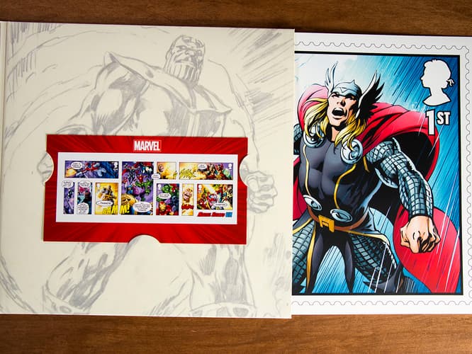 Marvel Stamps