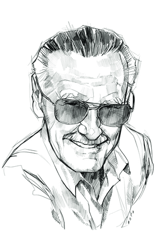 Stan Lee by Phil Noto