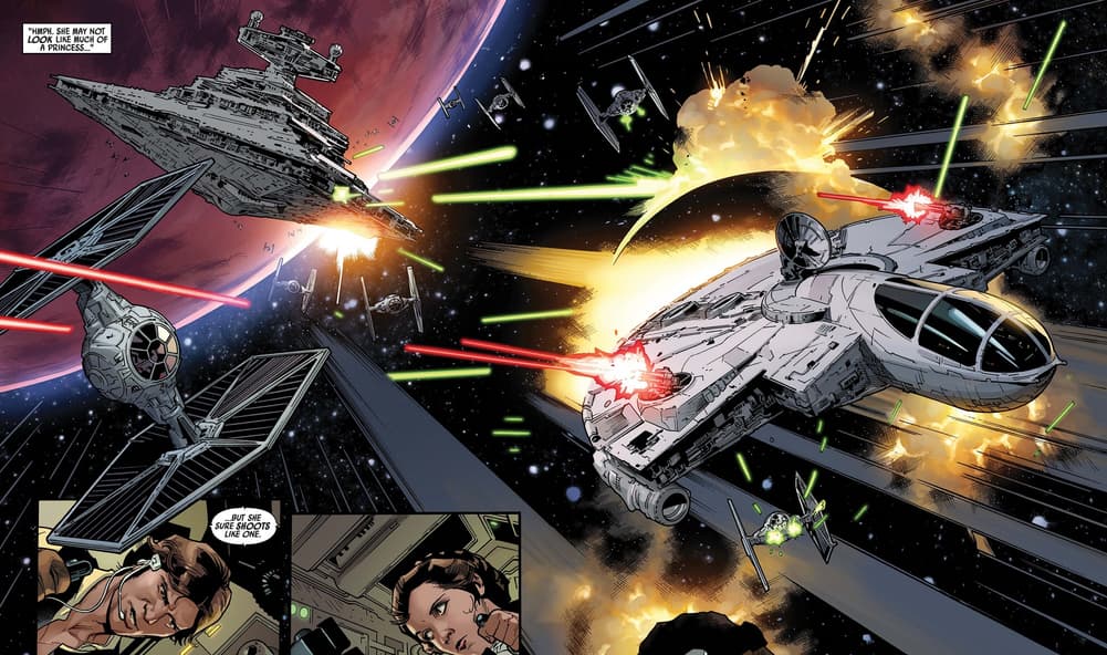 The Volt Cobra in action in STAR WARS (2015) #10.