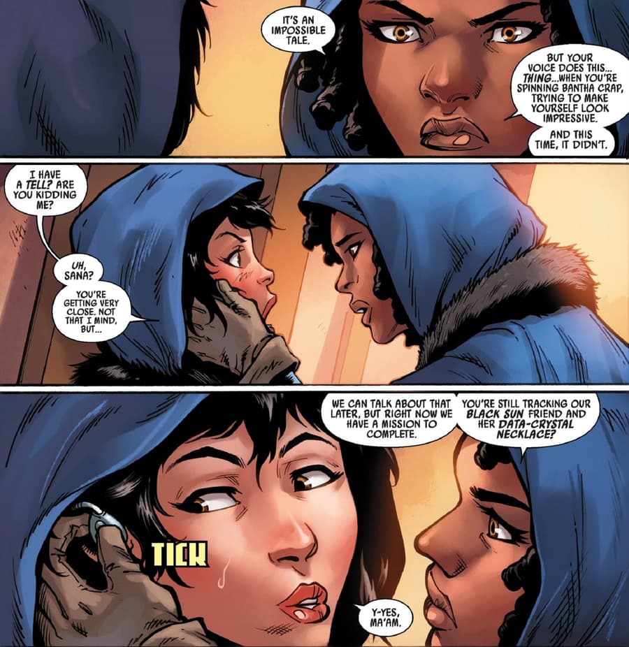 An uneasy reunion in STAR WARS: DOCTOR APHRA (2020) #13.