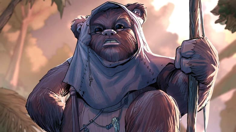 STAR WARS: EWOKS #1 cover by Pete Woods