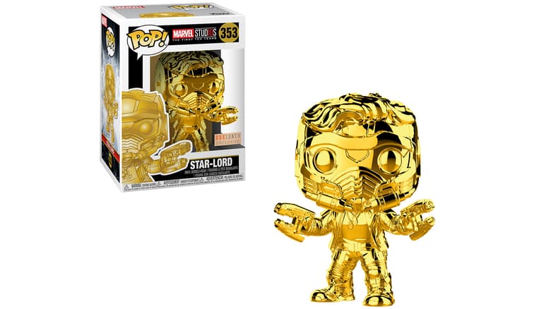 Star-Lord Marvel Studios 10 Chrome Funko Pop!