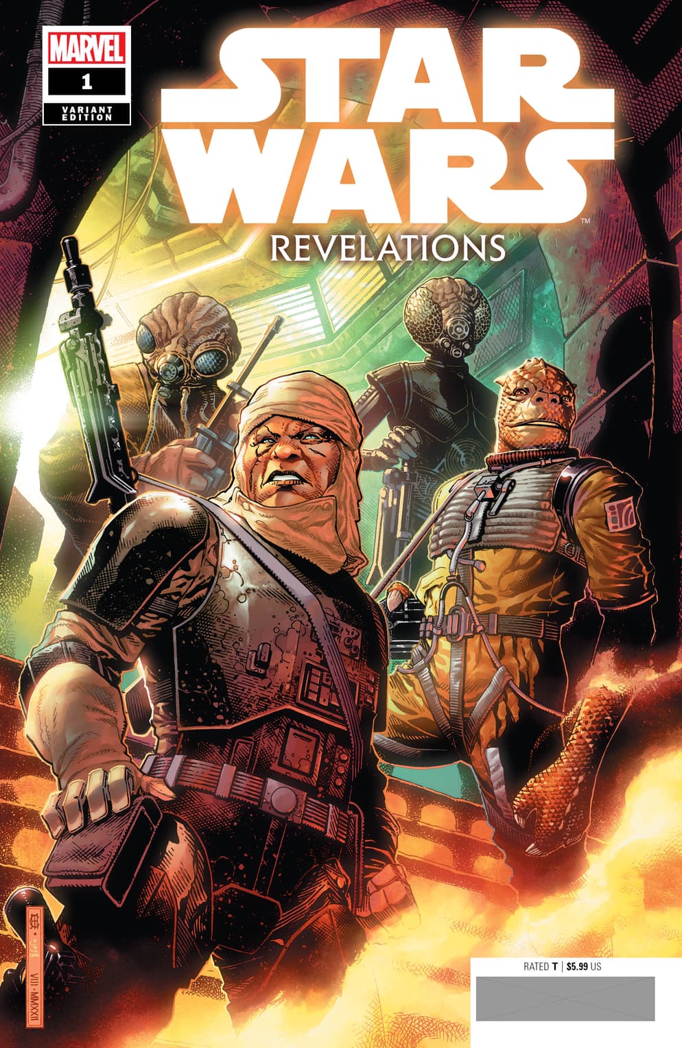 STAR WARS: REVELATIONS #1 Variant Cover by Jim Cheung