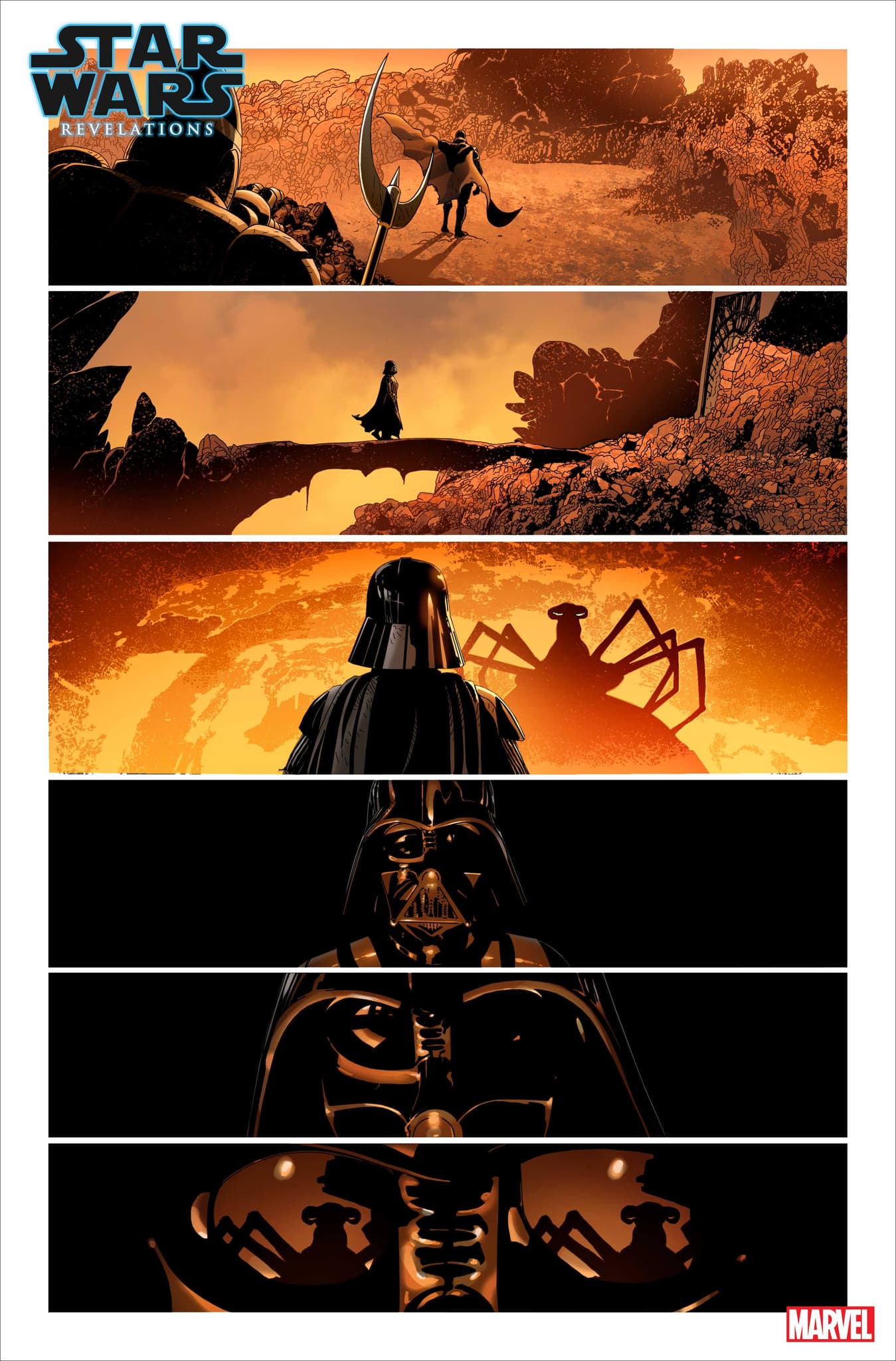 STAR WARS: REVELATIONS #1 interior artwork by Salvador Larroca