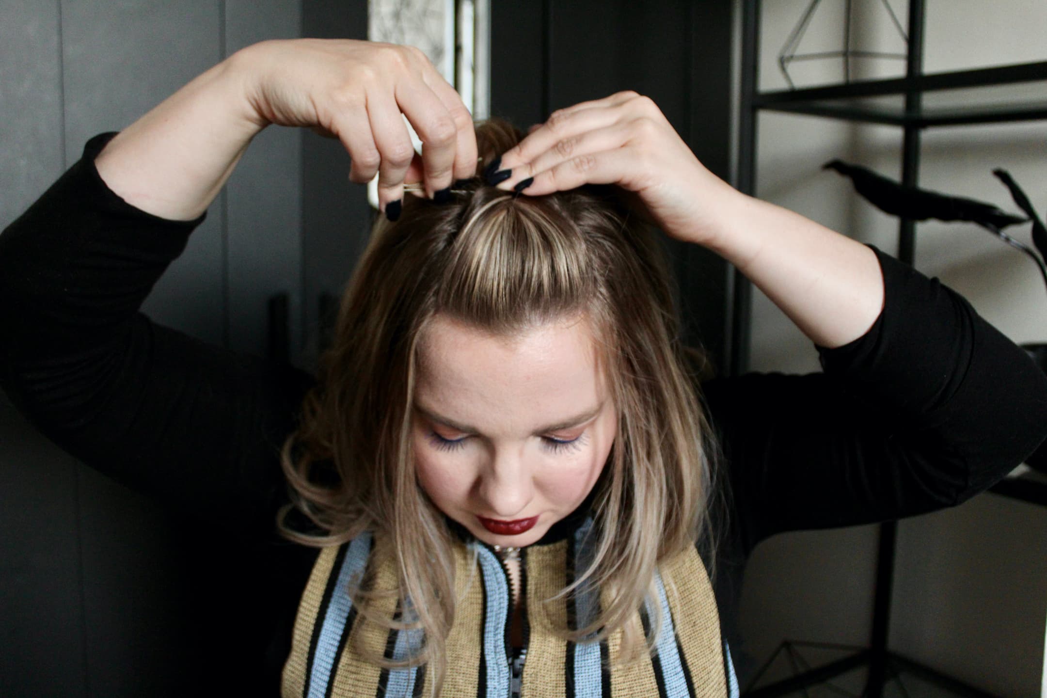 YELENA BELOVA-INSPIRED ROUND AND FISHTAIL BRAID